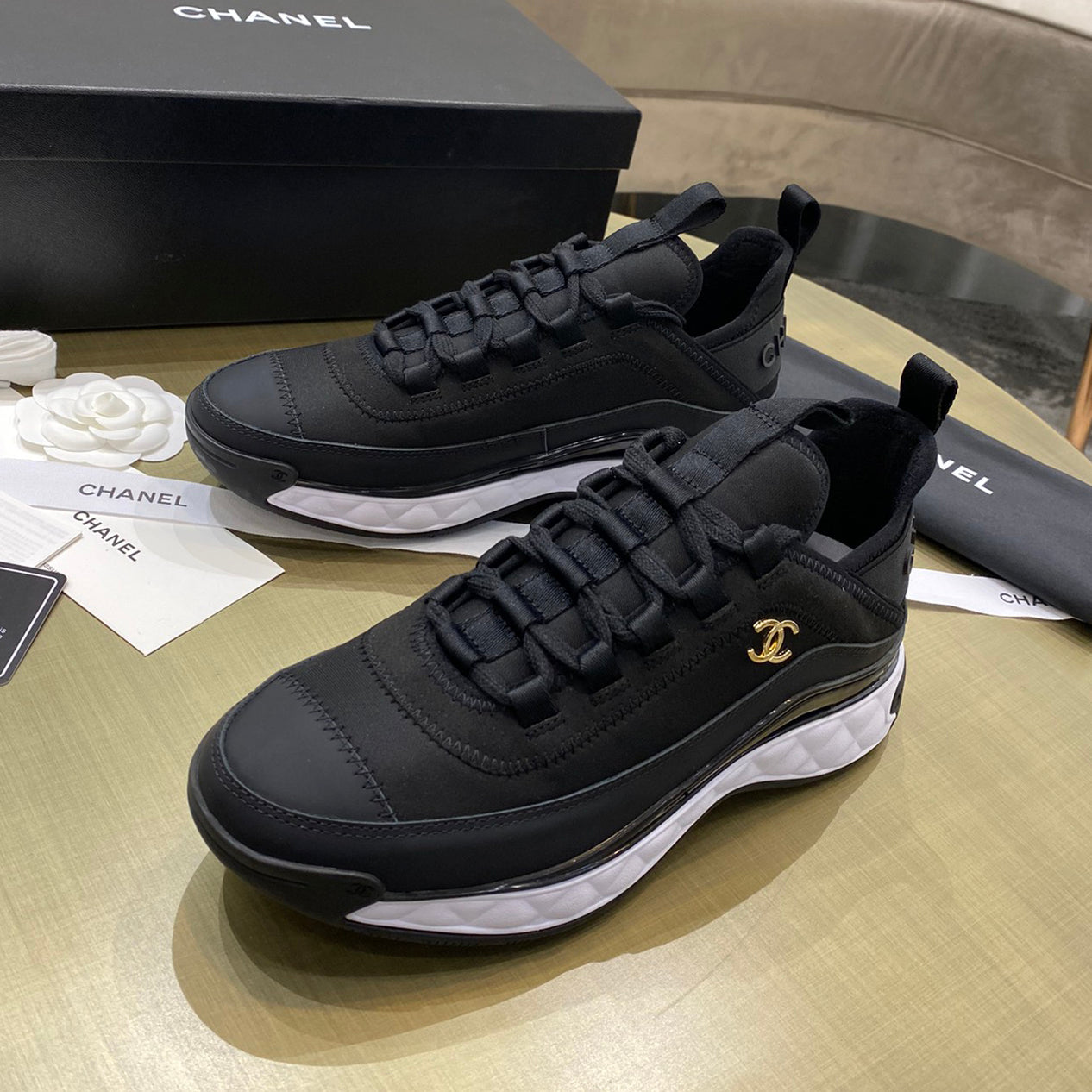 Fashion color-blocking versatile sneakers HP10032217