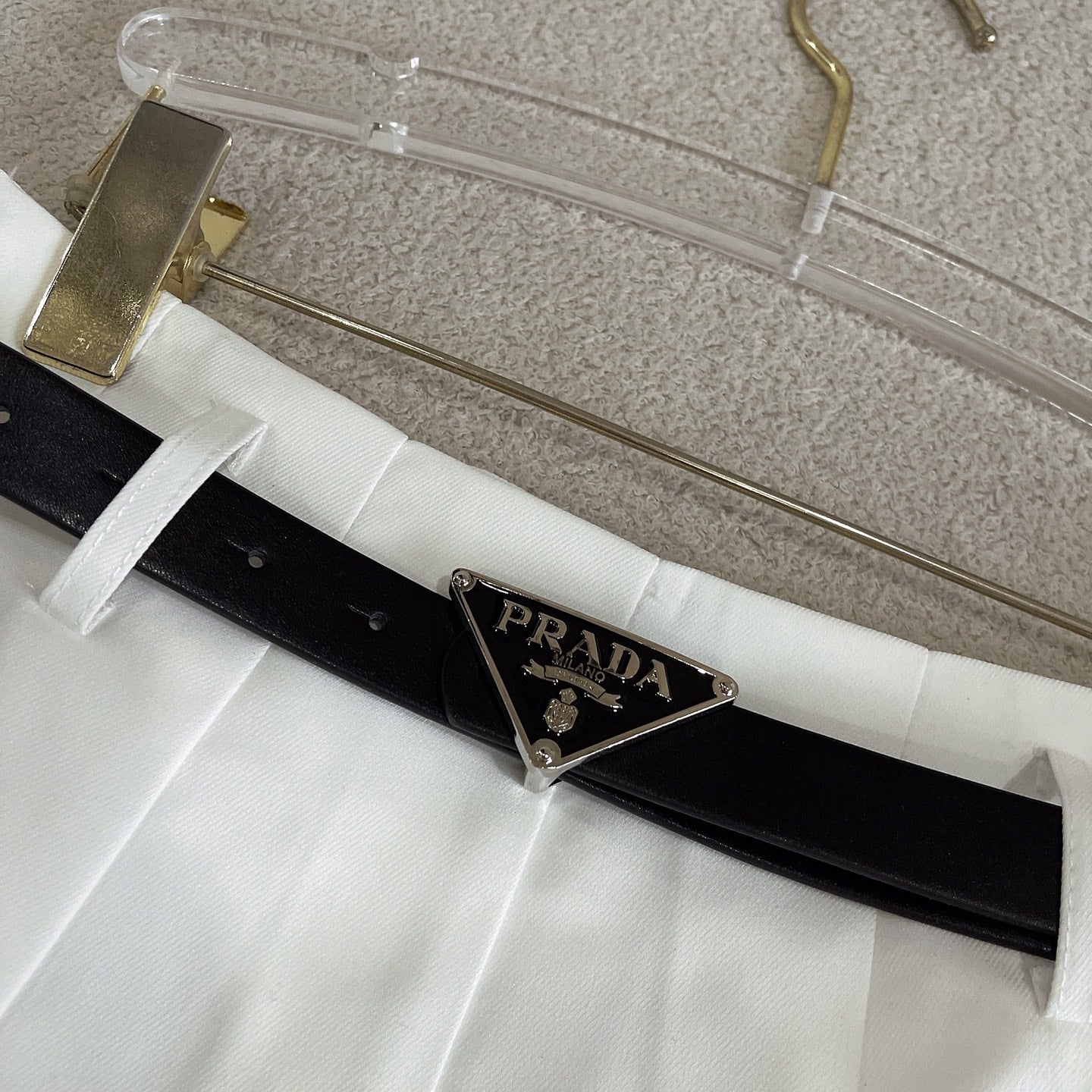 PR Suit style short jacket with high waist skirt suit 1825052001