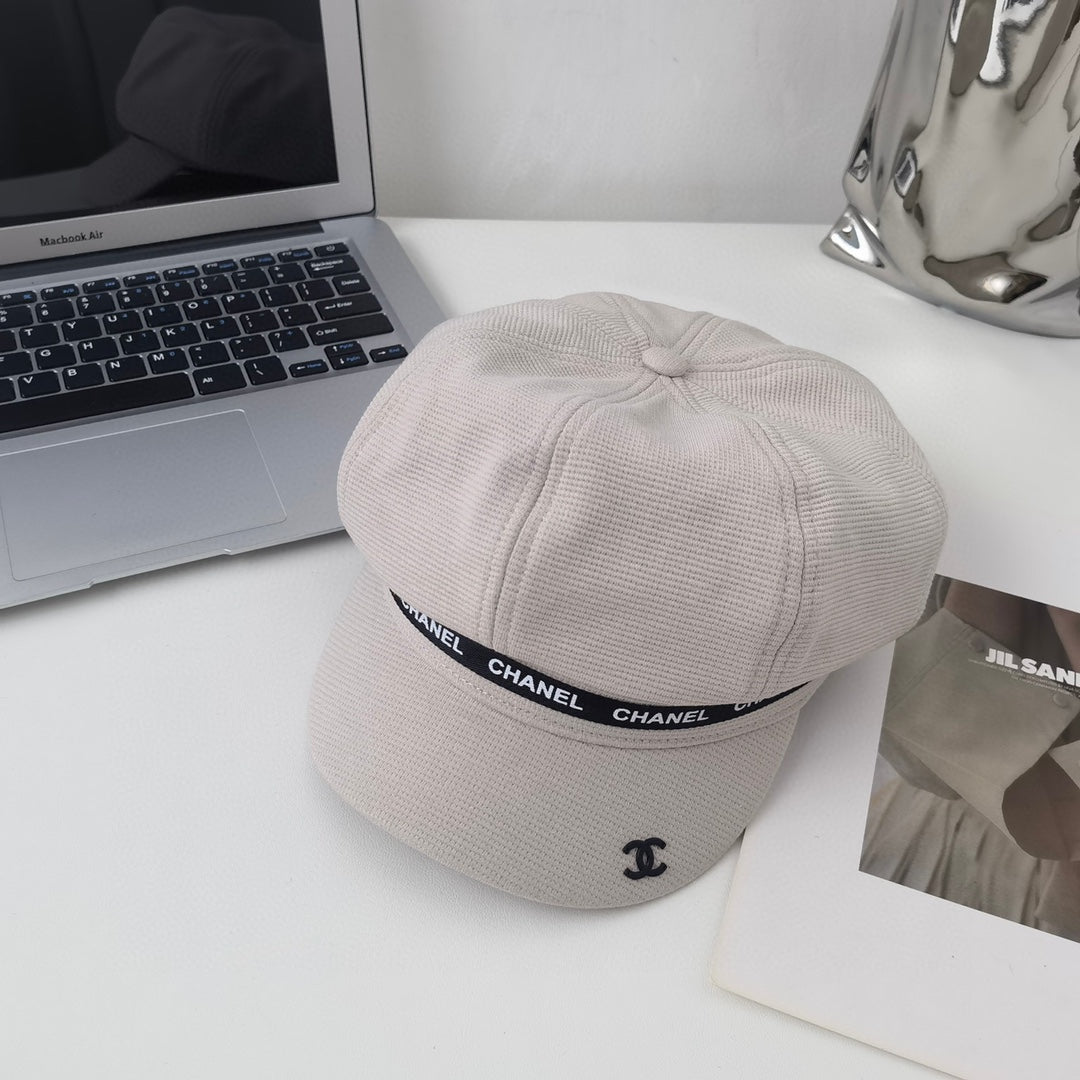 Breathable linen all-season beret octagonal hat XC16062501