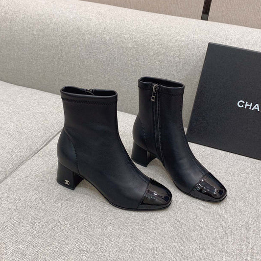 Classic chunky heel ankle boots XC1823090202