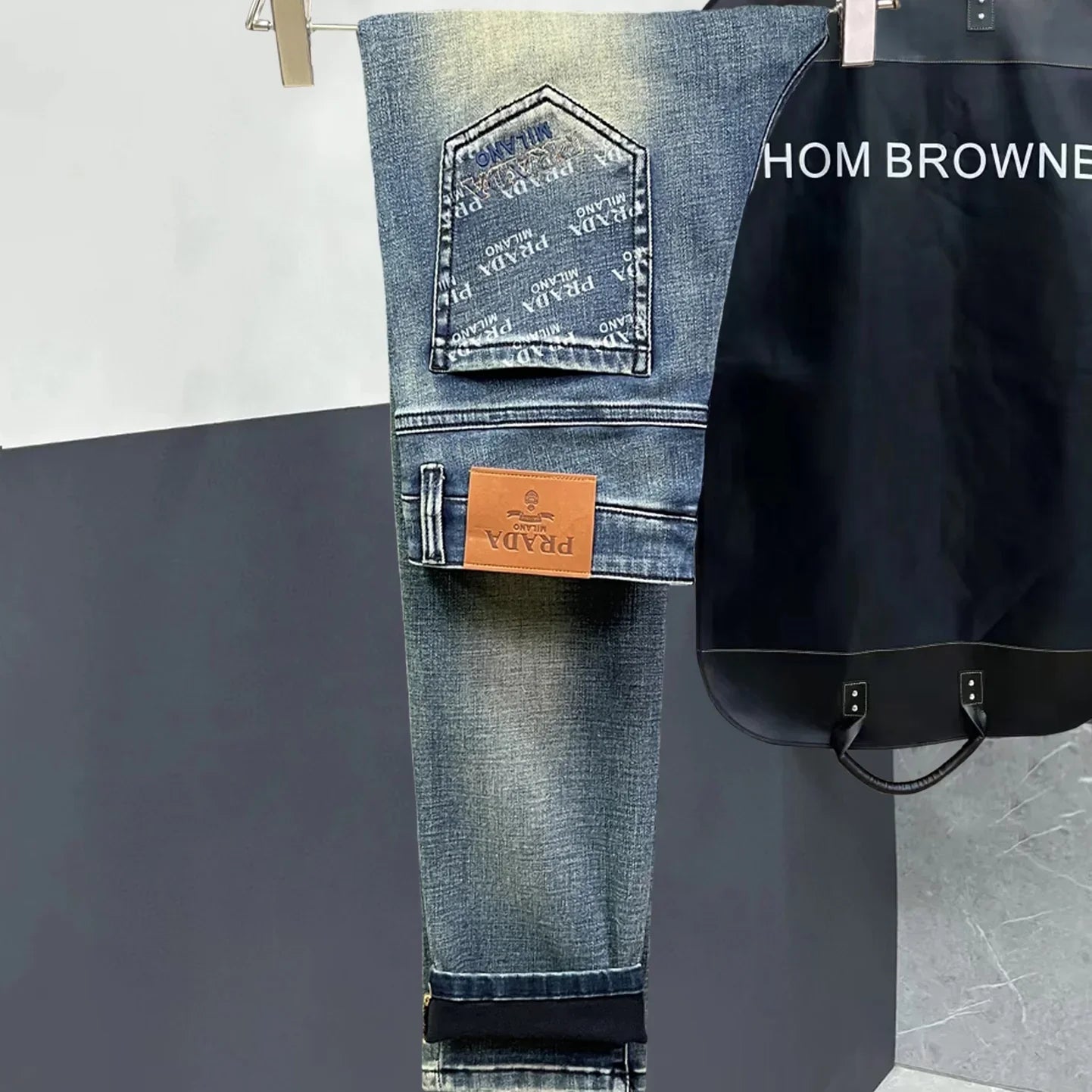 Luxury Classic Pattern Men's Jeans 1024121811