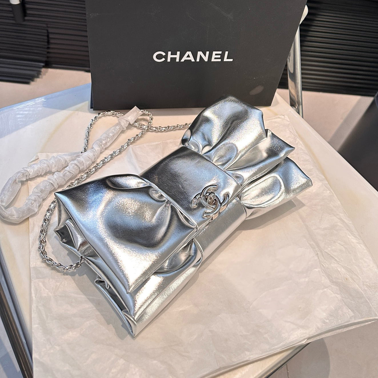 CNL Bow evening bag 1824091317