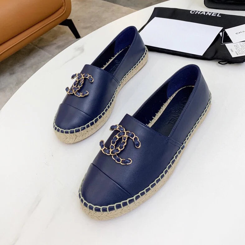 Luxury New Chain Flat Fisherman Shoes 1025031913