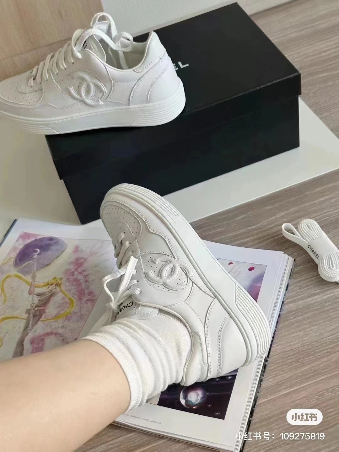 Silk sheepskin sneakers XC0823071702