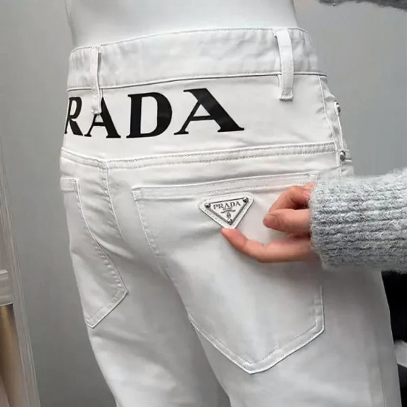 New All-match Slim-fit Stretch Casual Pants 1024032619