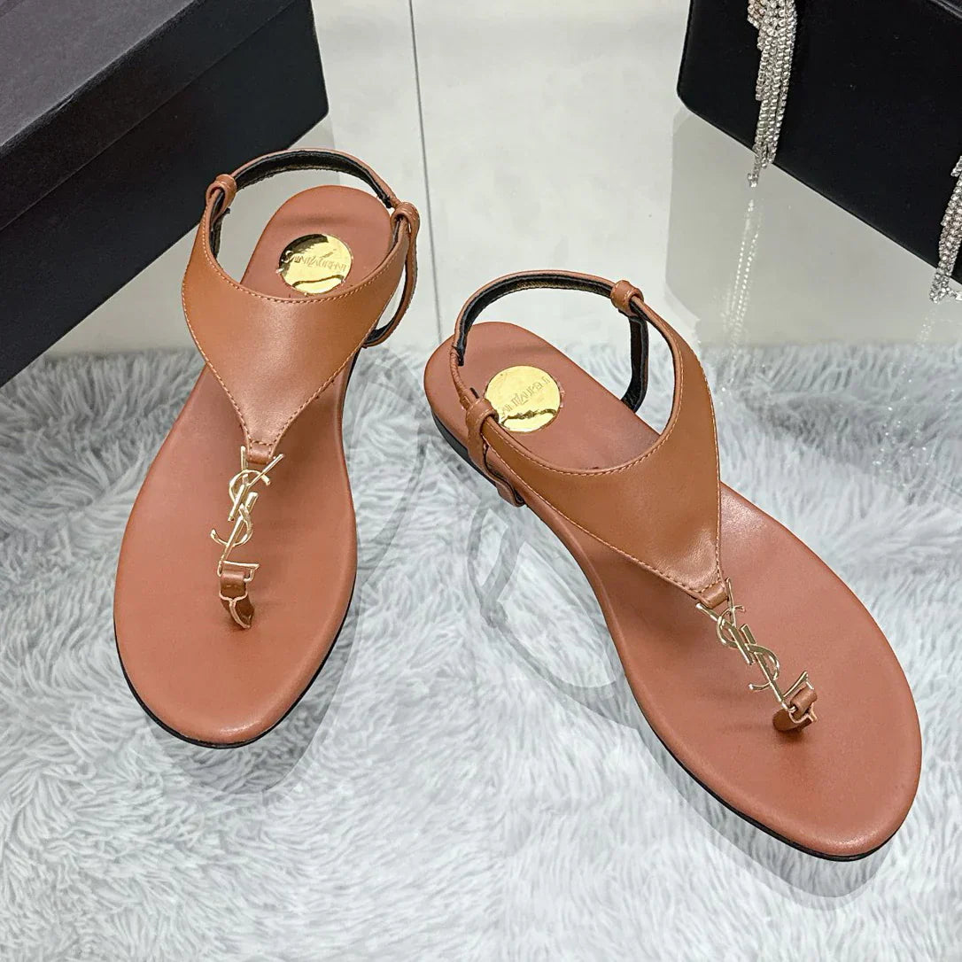 Early spring new YSL clip on sandals 1025032418