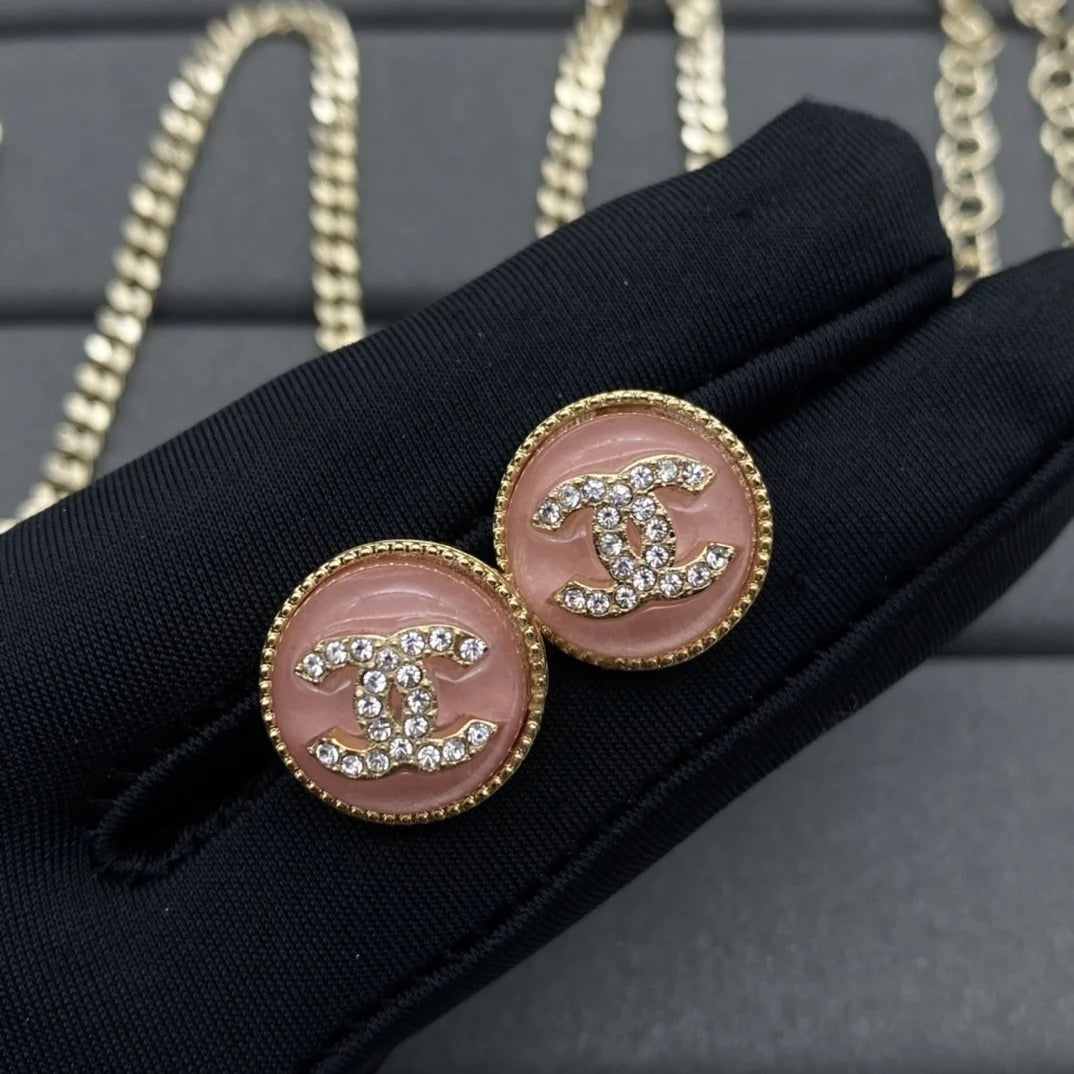 New Enamel Earrings With Heart-shaped Earrings 1024010312