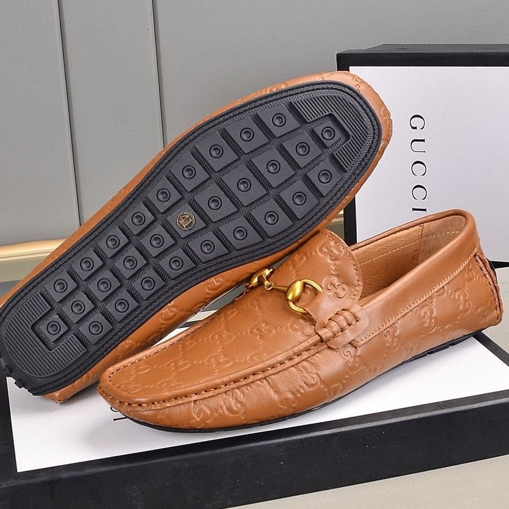 Men's embossed loafers 1824053102