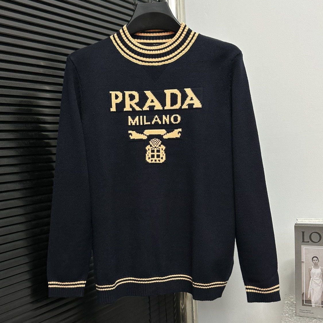PR Unisex Long Sleeve Crewneck Sweater 1824102401
