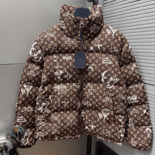 LV Graffiti down cotton jacket 1824093004
