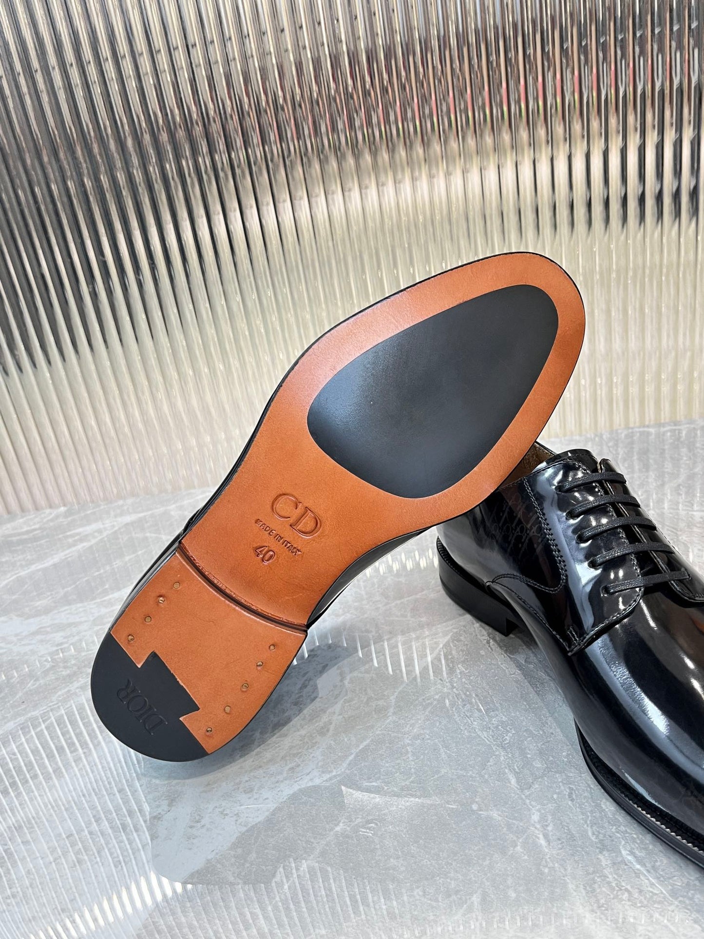 CD Timeless Derby Shoe Gradient shiny leather 1825052705