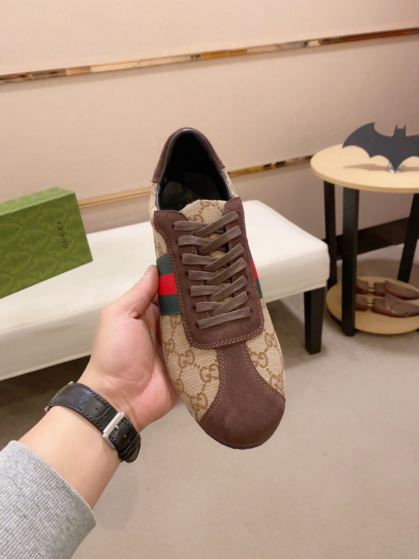 Classic letter presbyopia fashion casual sneakers PD1623071901