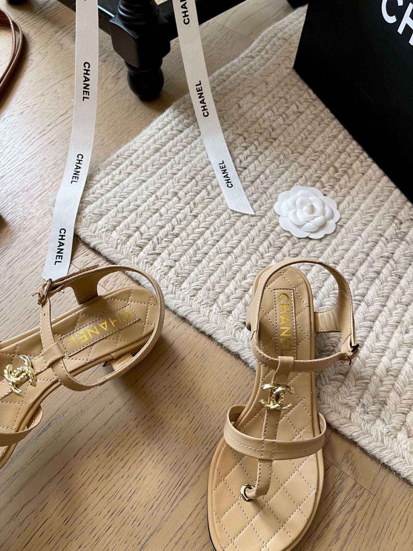 CLN Leather chunky heel sandals 1825051202