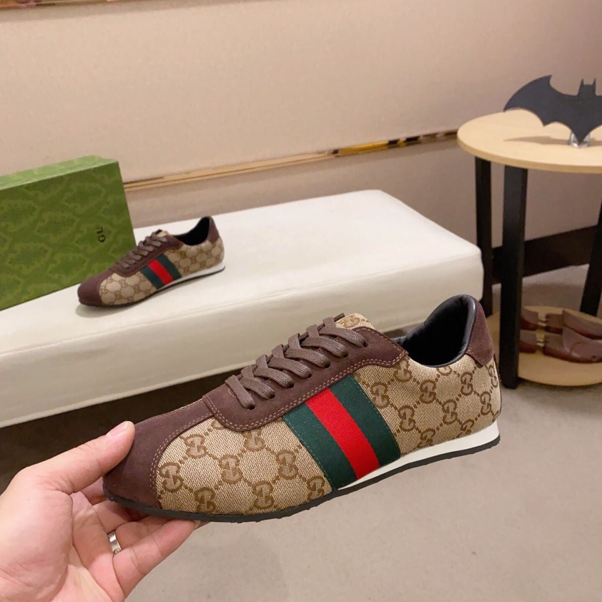 Classic letter presbyopia fashion casual sneakers PD1623071901