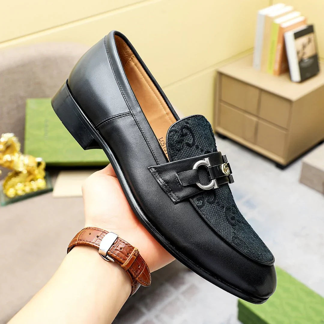 Men's Fashionable Classic Printed Loafers 0724011506