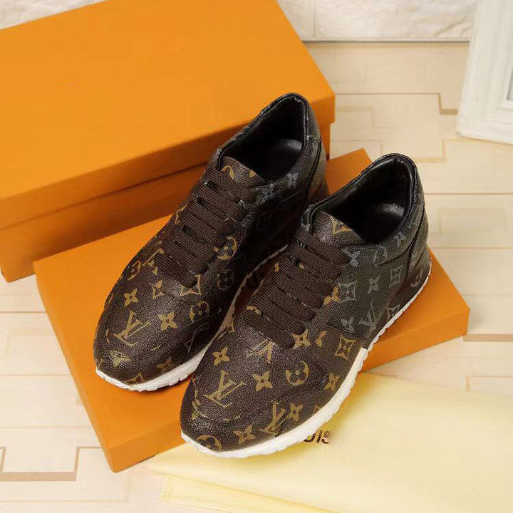 PRINTED TOP LAYER LEATHER CASUAL SHOES