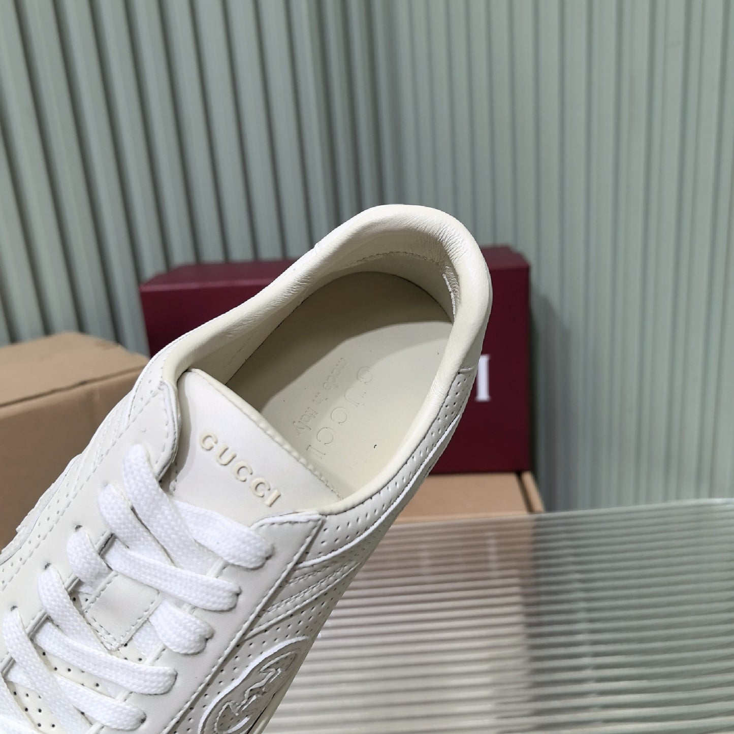 GG Interlocking G74 Dexun shoes 1825040102