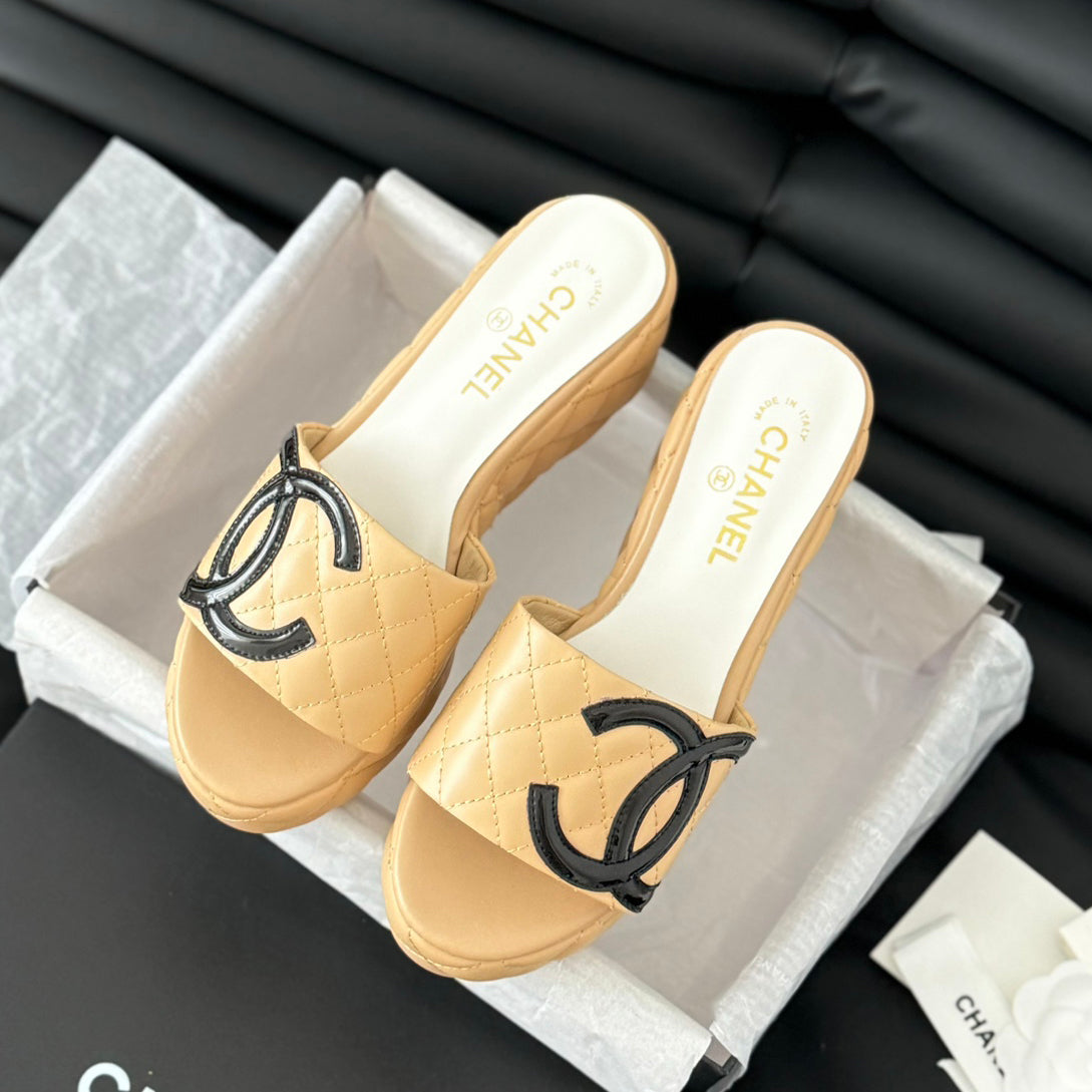 CNL rhombus platform slippers 0724050601