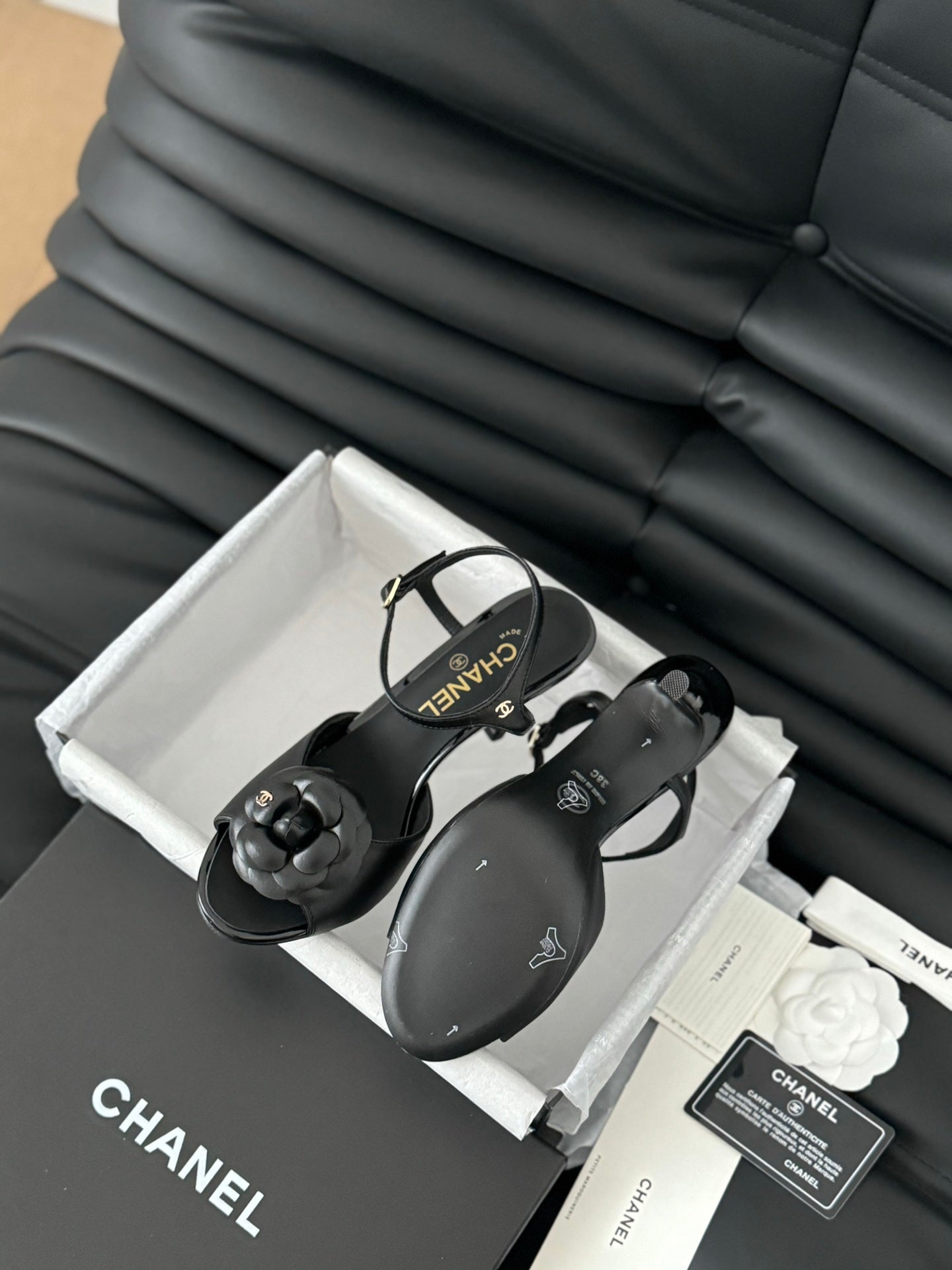 CNL 24ss camellia sandals 0724042707