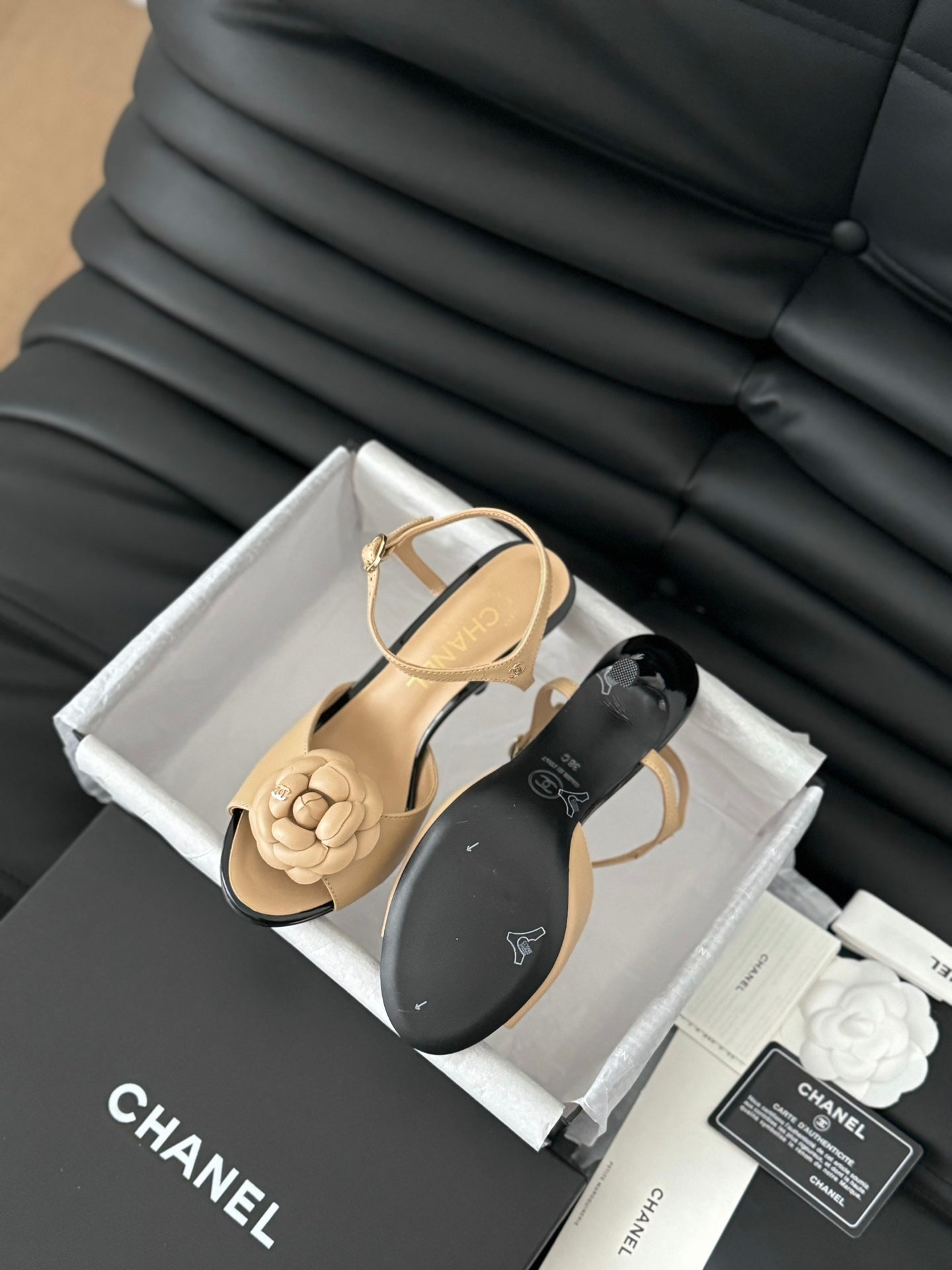 CNL 24ss camellia sandals 0724042707