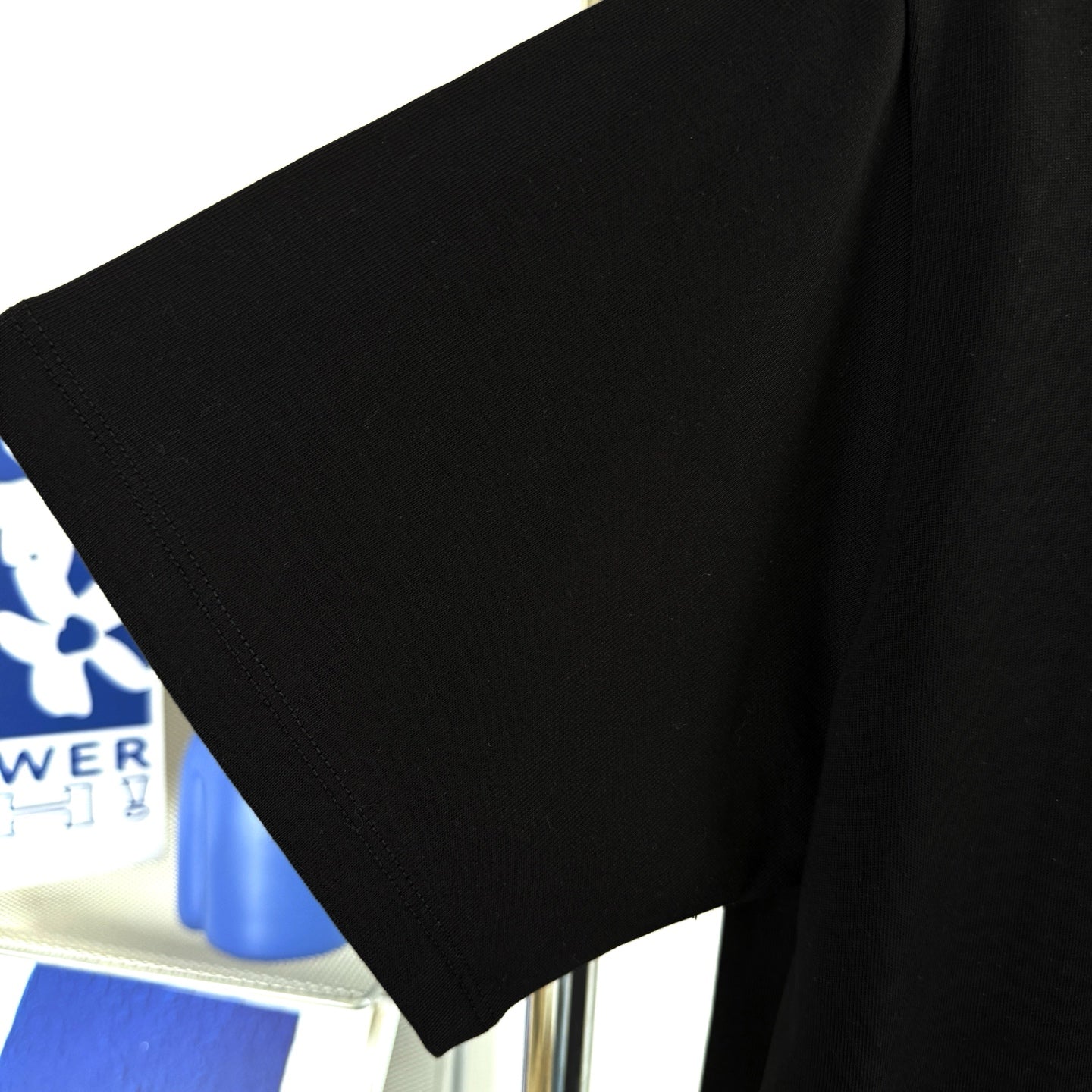 LV Embroidered leather logo T-shirt 1825042507