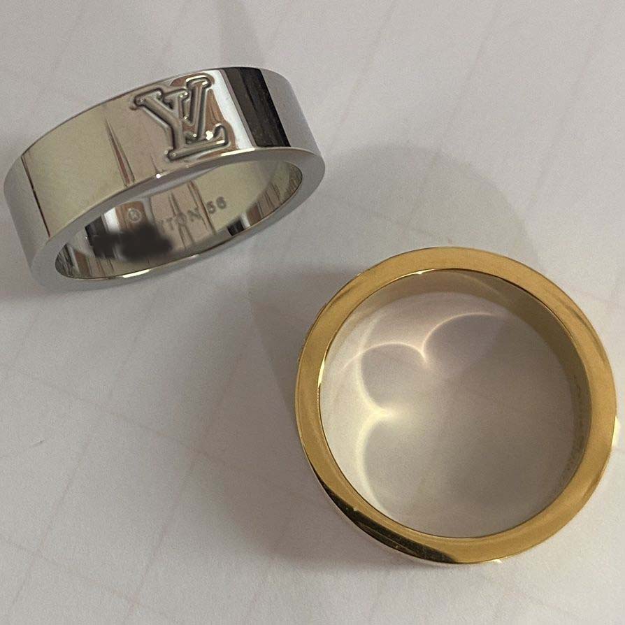 Trendy Engraved Presbyopia Glossy Ring