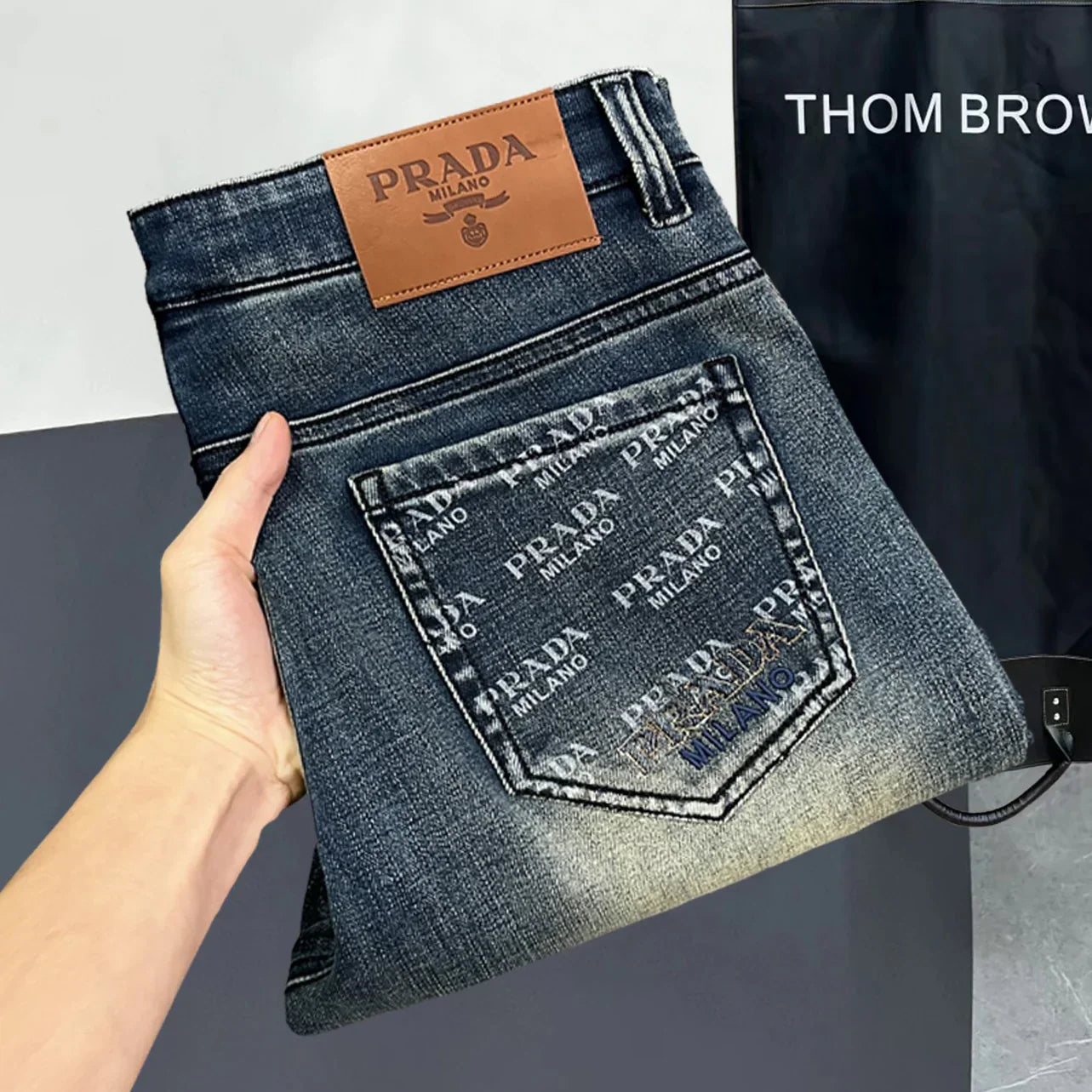 Luxury Classic Pattern Men's Jeans 1024121811