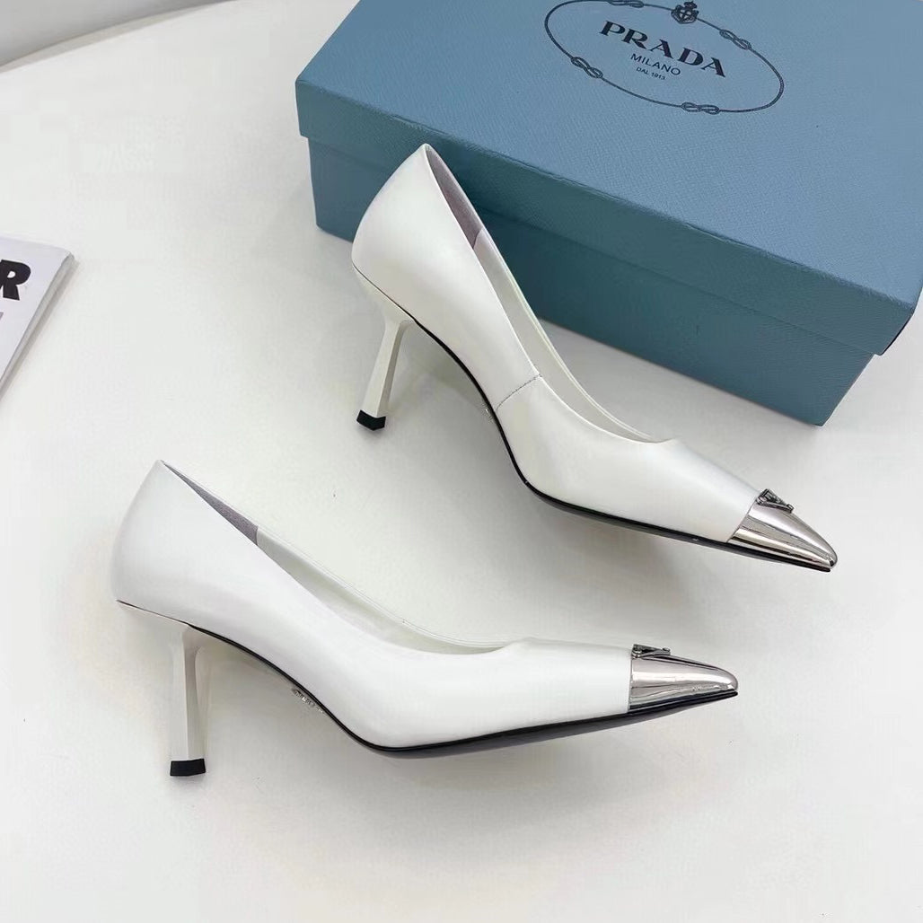 PD fashionable and versatile metal pointed-toe high heels 1824051701