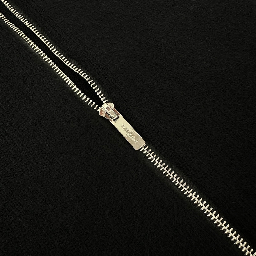 PR Men's embroidered knitted jacket 24120201