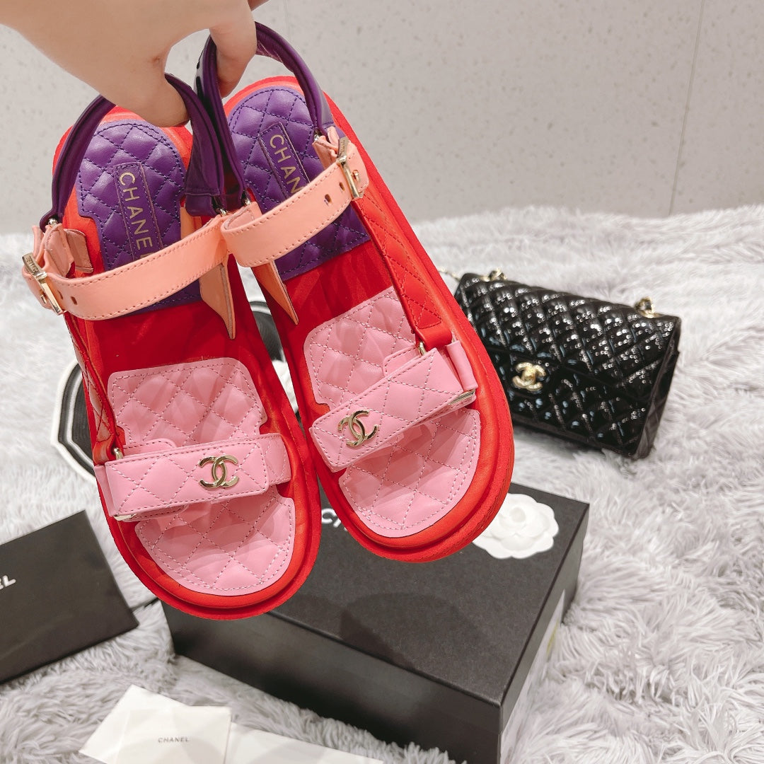 Color Collection platform sandals XC0823072617