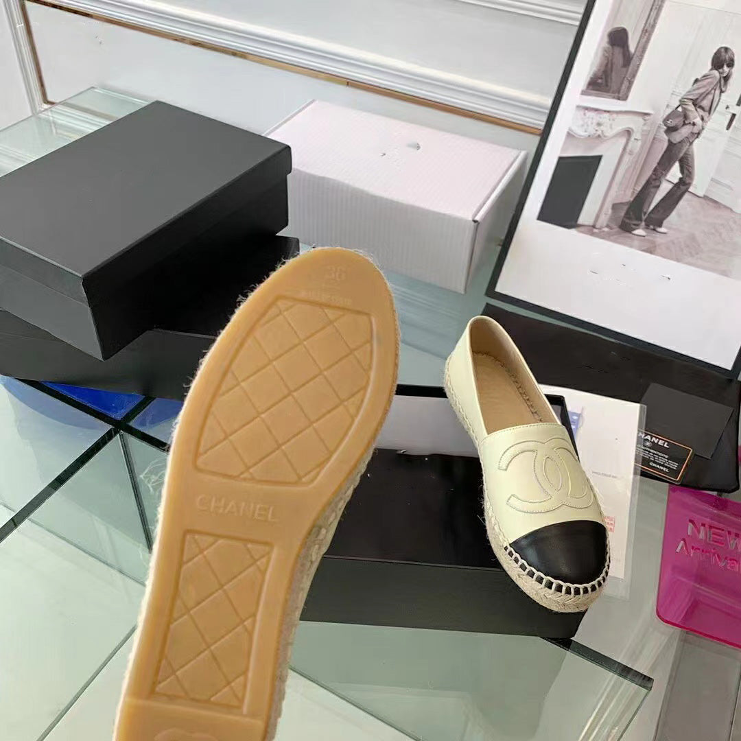 New fashion D logo womens loafers2