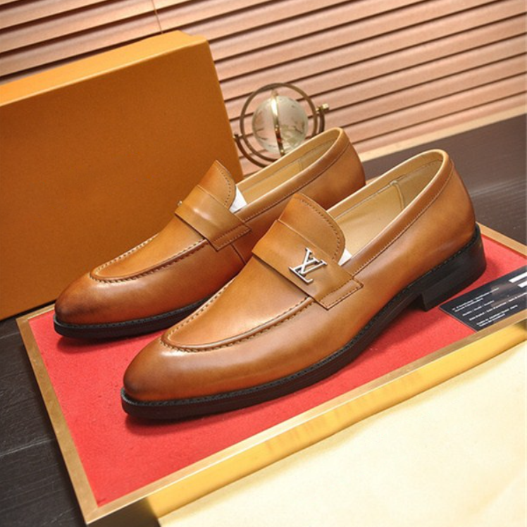 Classic Brown Dress Shoes V01