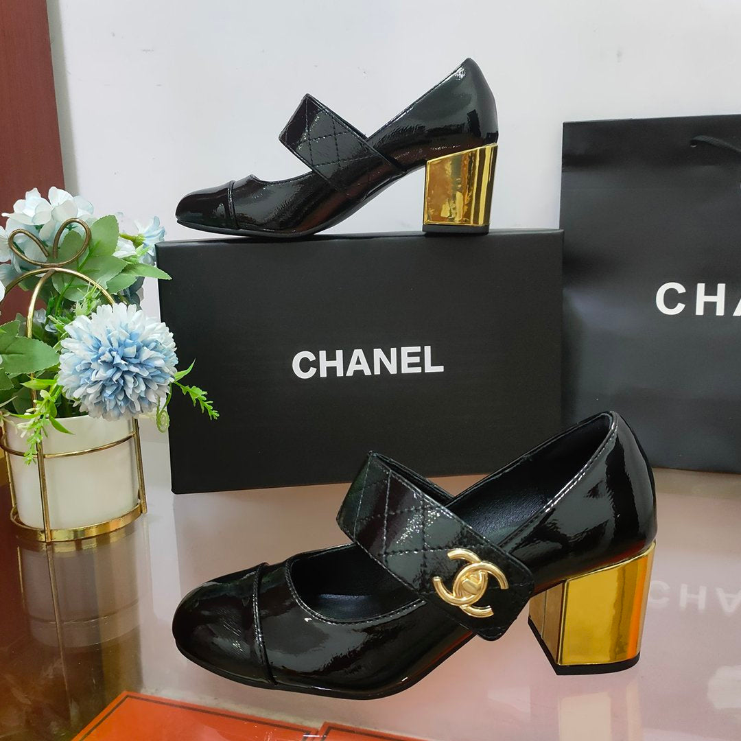 Fashion New Versatile High Heel Mary Jane Single Shoes 1023120504