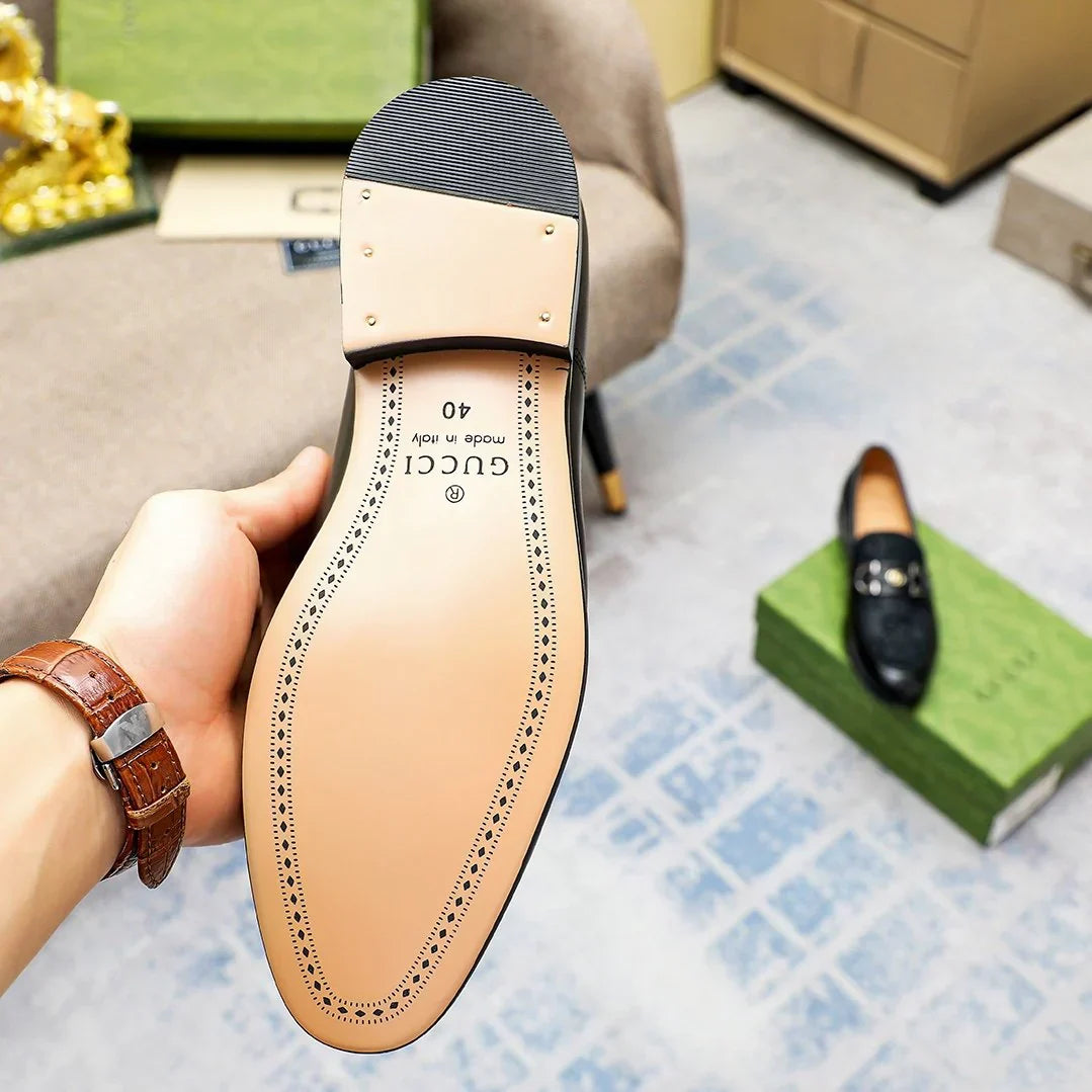 Men's Fashionable Classic Printed Loafers 0724011506