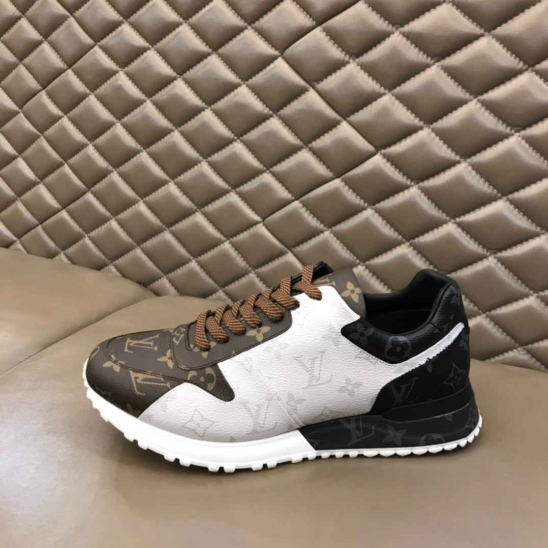 PRINTED TOP LAYER LEATHER CASUAL SHOES