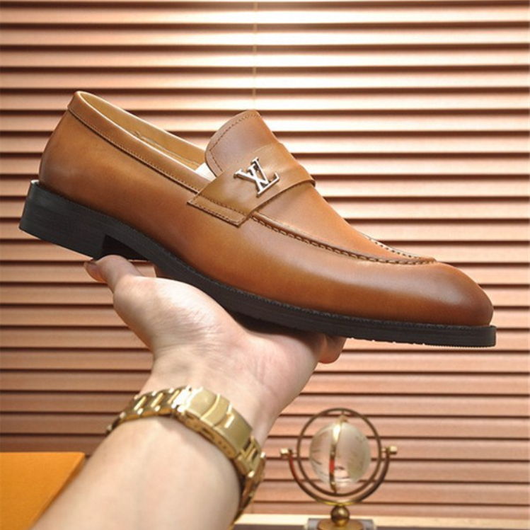 Classic Brown Dress Shoes V01