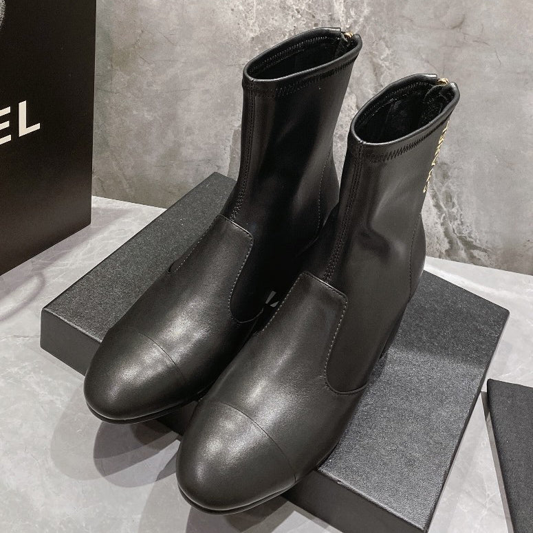 23 latest style rear zipper boots XC1823090203