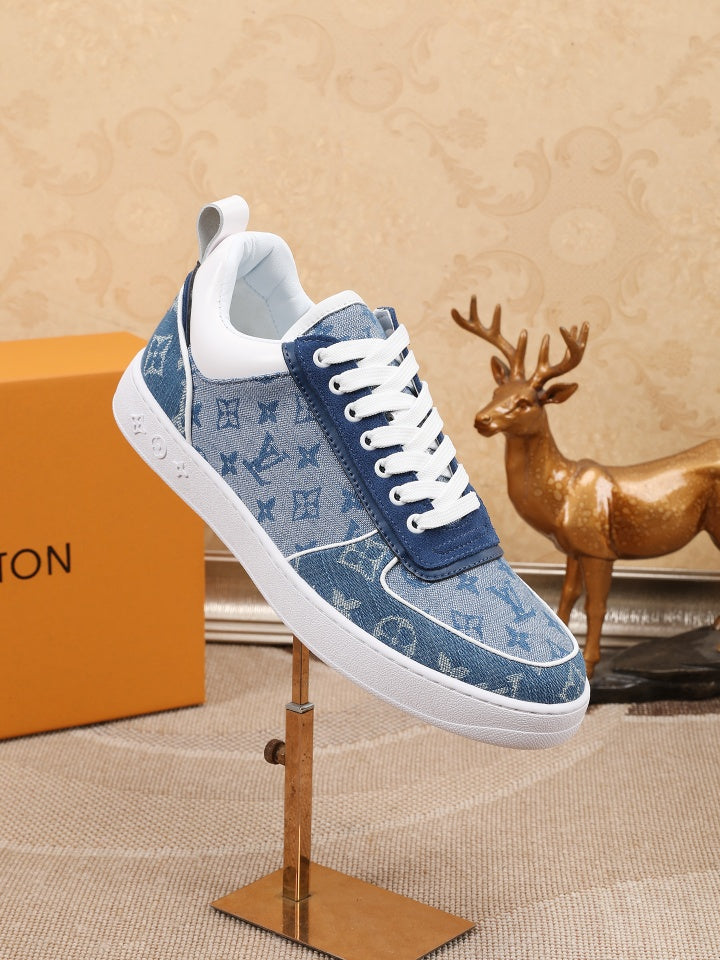 LV Denim leather sneaker 1825052101