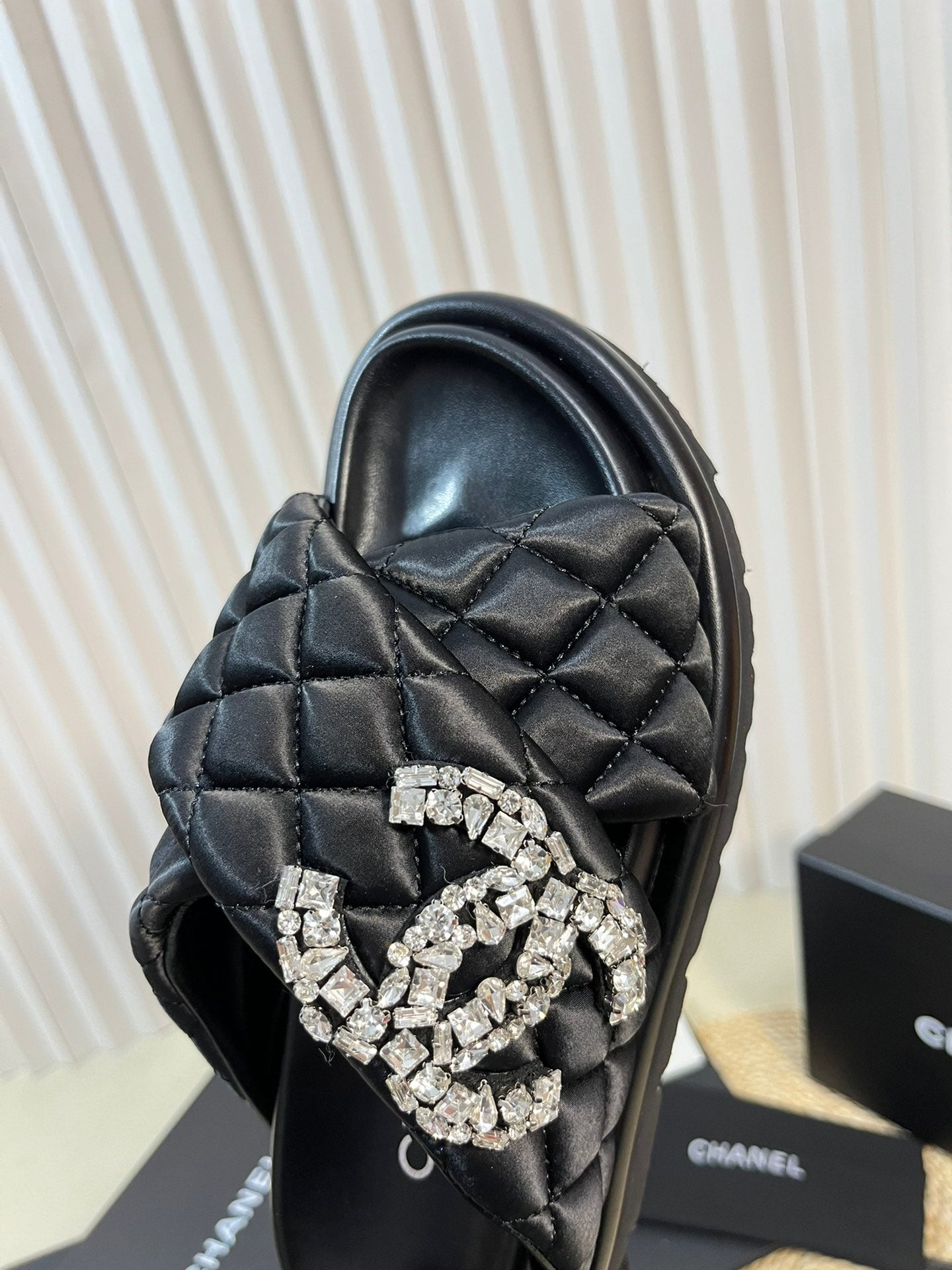 CNL thick-soled Velcro women's slippers 0724042704