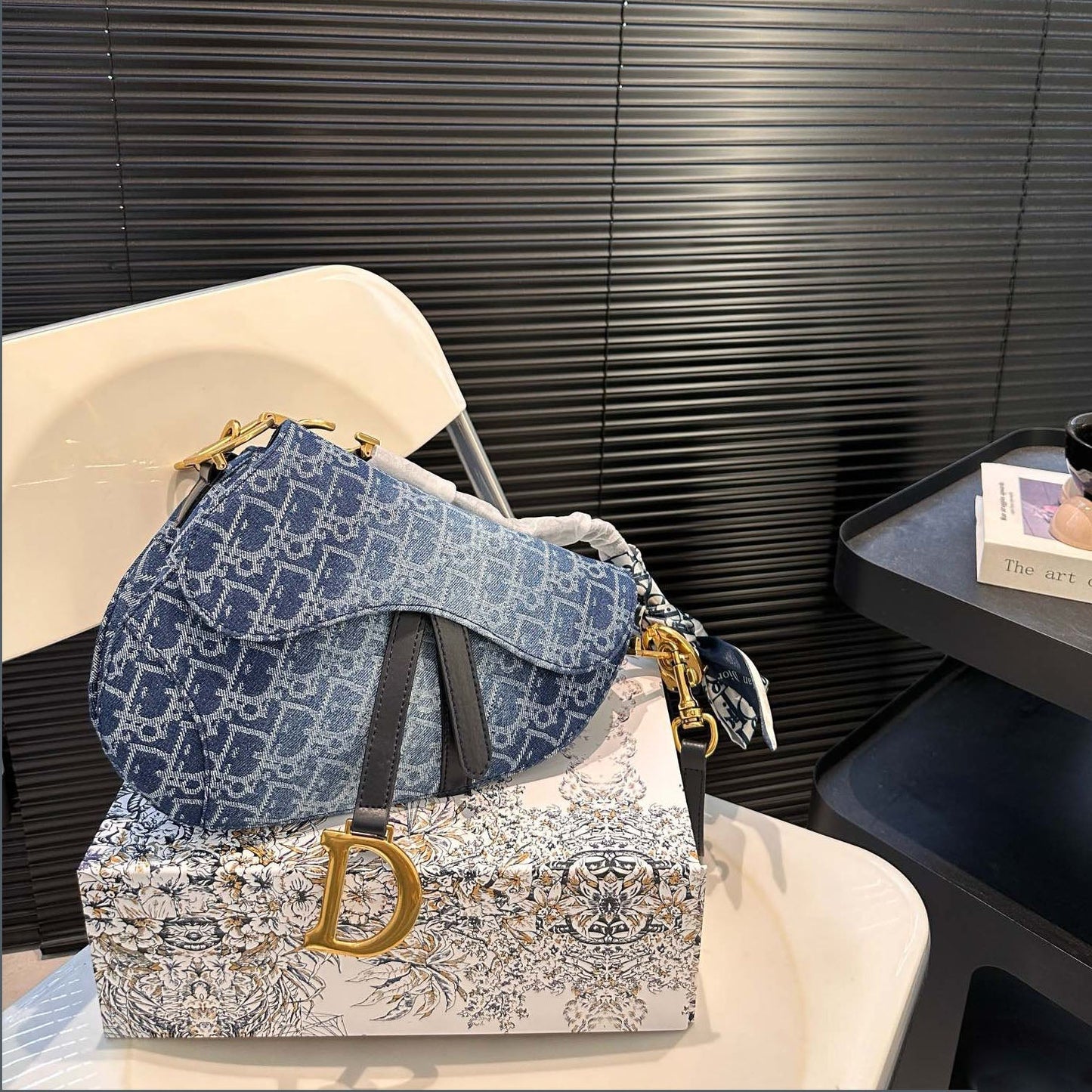 DIO Classic Denim Saddle Bag XC24092436