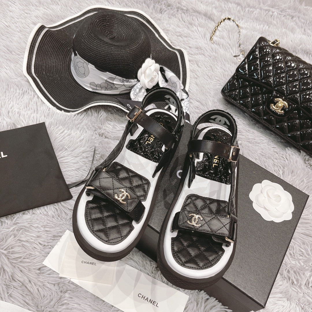 Color Collection platform sandals XC0823072615