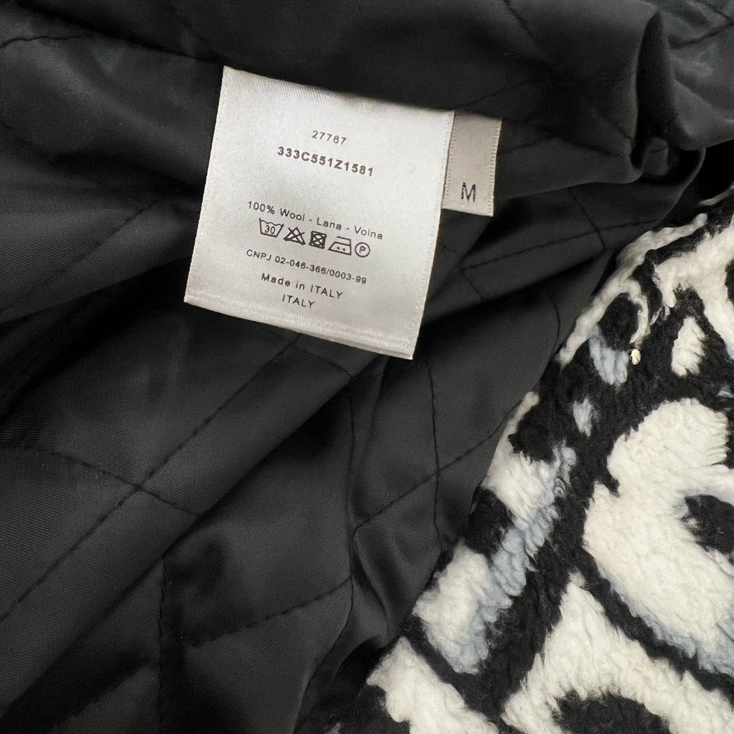 Sherpa Padded Padded Baseball Jacket with Leather Sleeves XC16061401