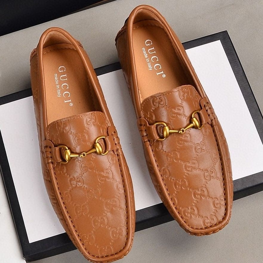 Men's embossed loafers 1824053102