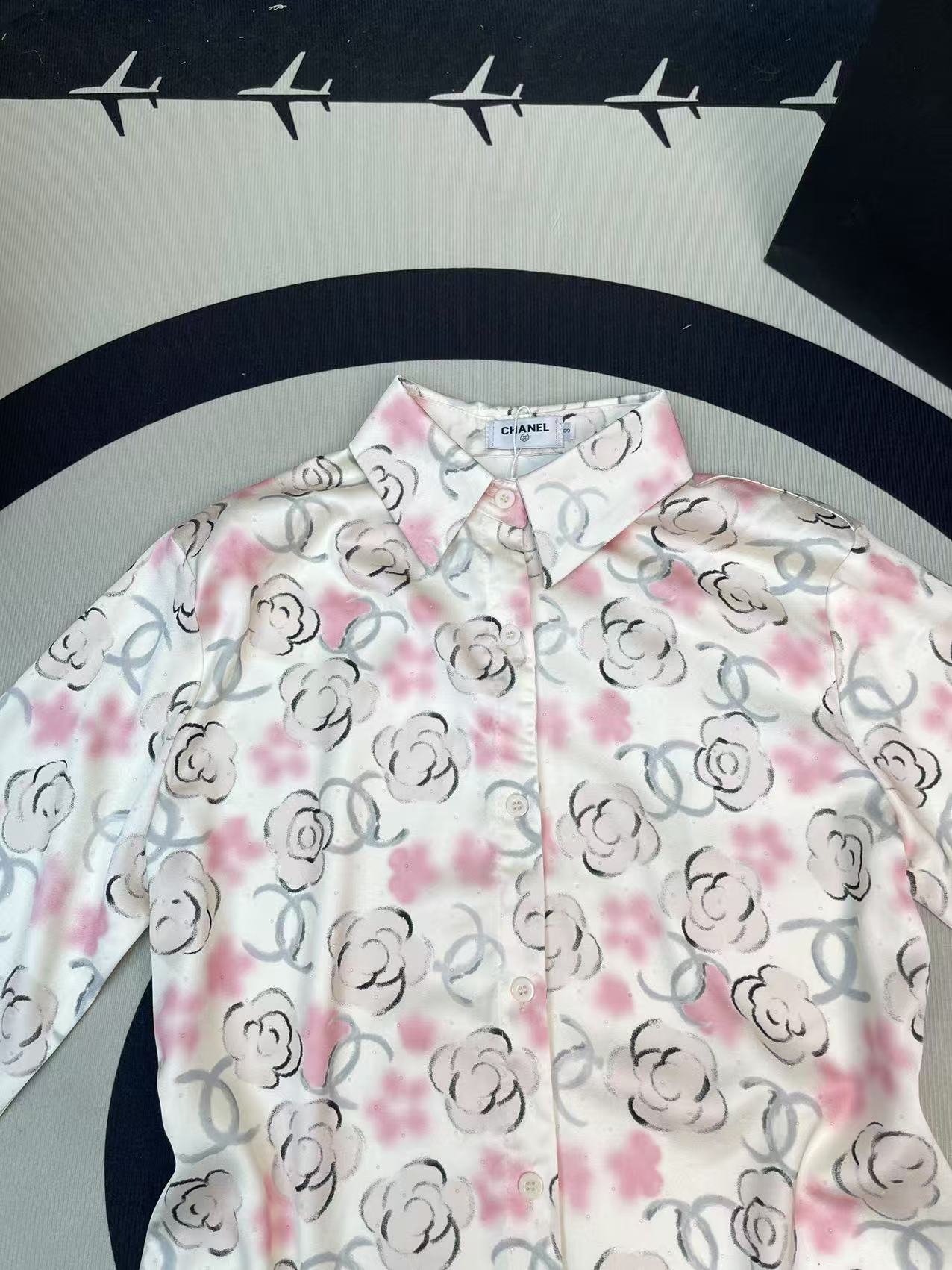CH Camellia print shirt 1825031903