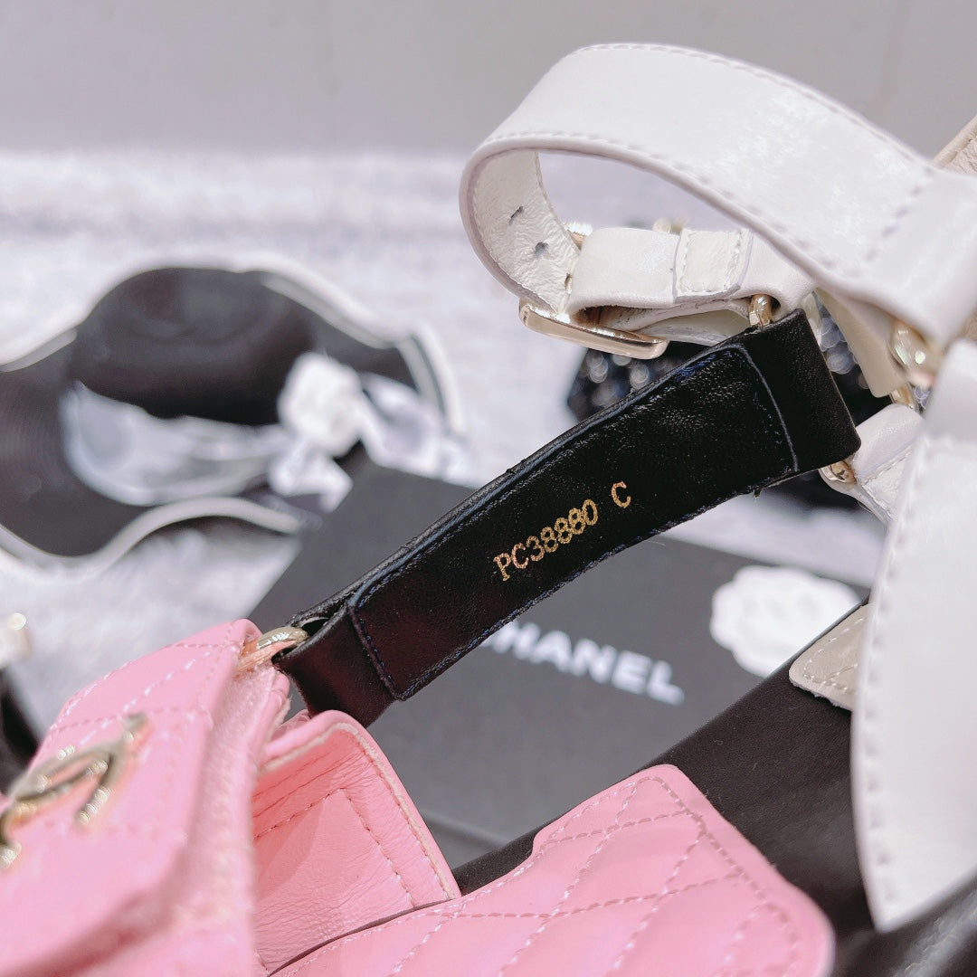 Color Collection platform sandals XC0823072619