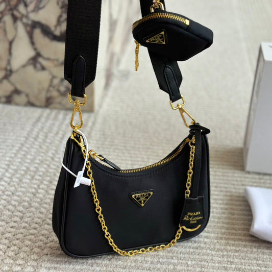 PR Nylon Underarm Bag 1824102807