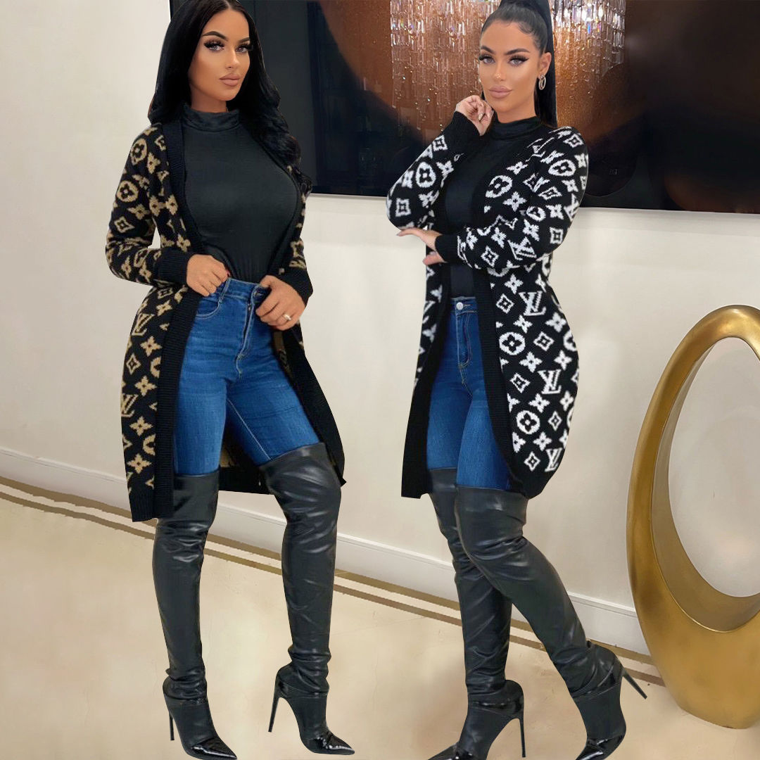 Fashionable long high-end wool sweater XC0823110601