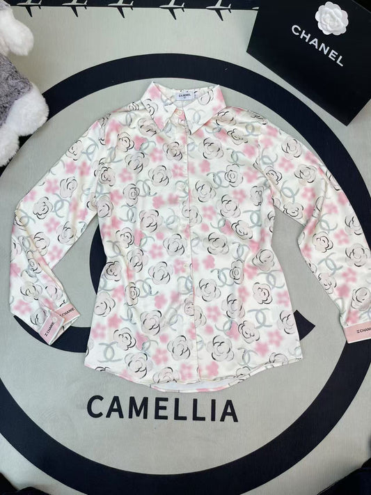 CH Camellia print shirt 1825031903