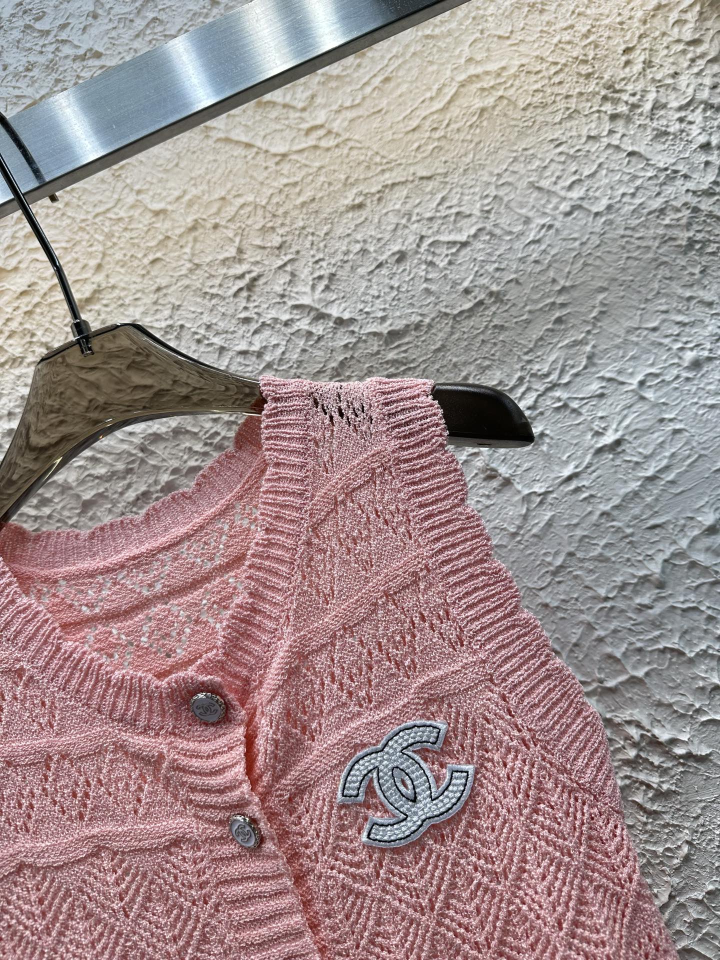 CNL Openwork knit vest 1825042914