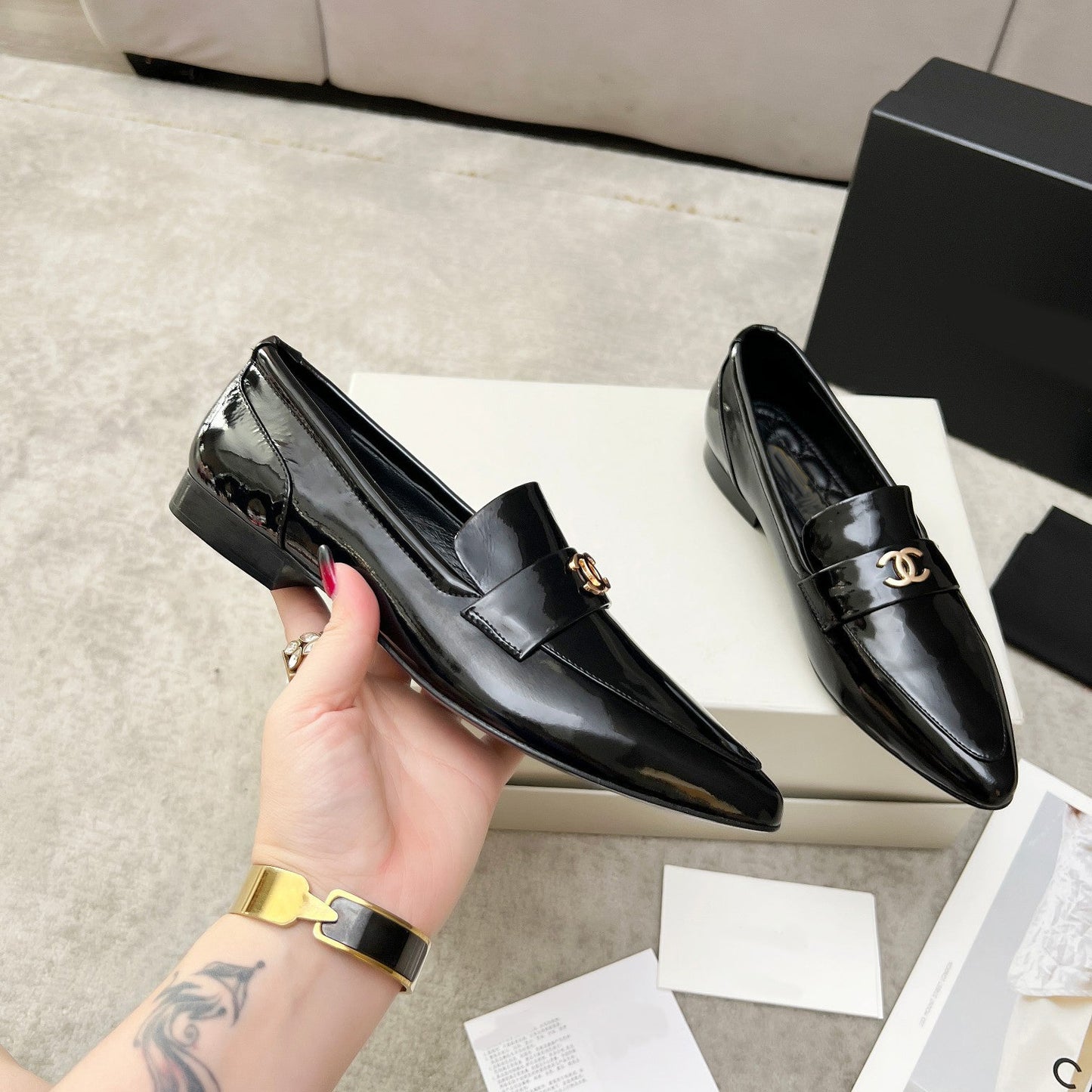 New casual pointed loafers XJ1023101719